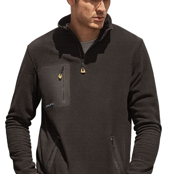 Unisex Streetworx Lightweight 1/4 Zip Polar Fleece Thumbnail